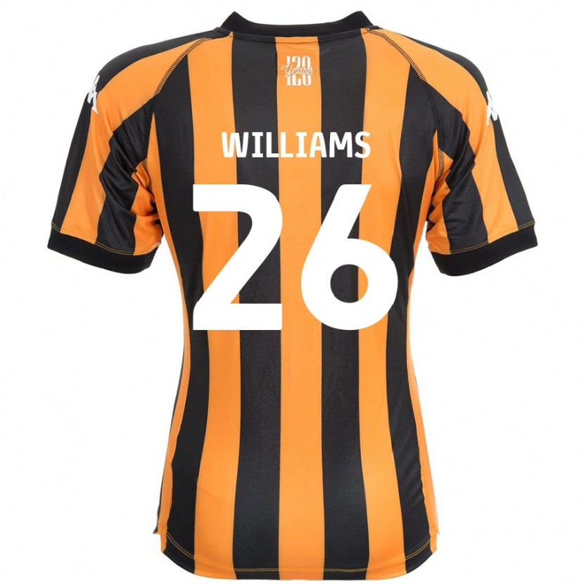 Danxen Mujer Camiseta Annabel Williams #26 Negro Ámbar 1ª Equipación 2024/25 La Camisa México