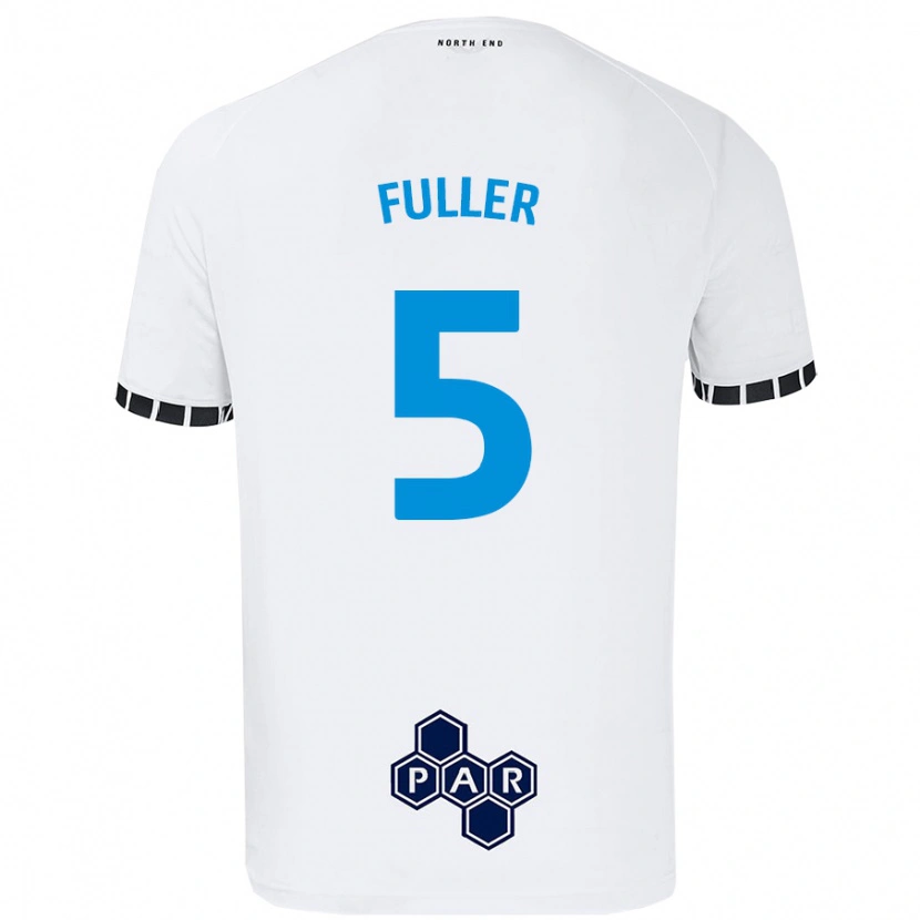 Danxen Mujer Camiseta Olivia Fuller #5 Blanco 1ª Equipación 2024/25 La Camisa México
