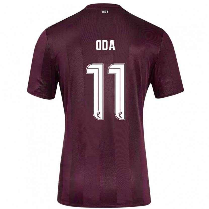 Danxen Mujer Camiseta Yutaro Oda #11 Borgoña 1ª Equipación 2024/25 La Camisa México