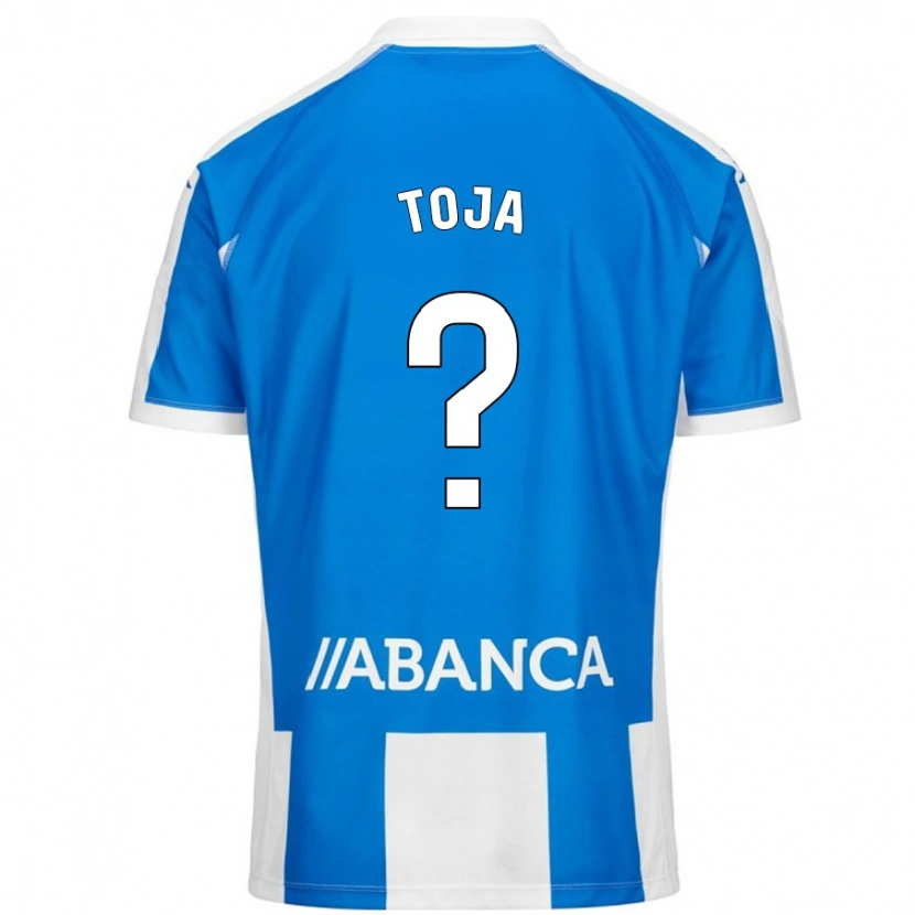 Danxen Mujer Camiseta Rodri Toja #0 Azul Blanco 1ª Equipación 2024/25 La Camisa México
