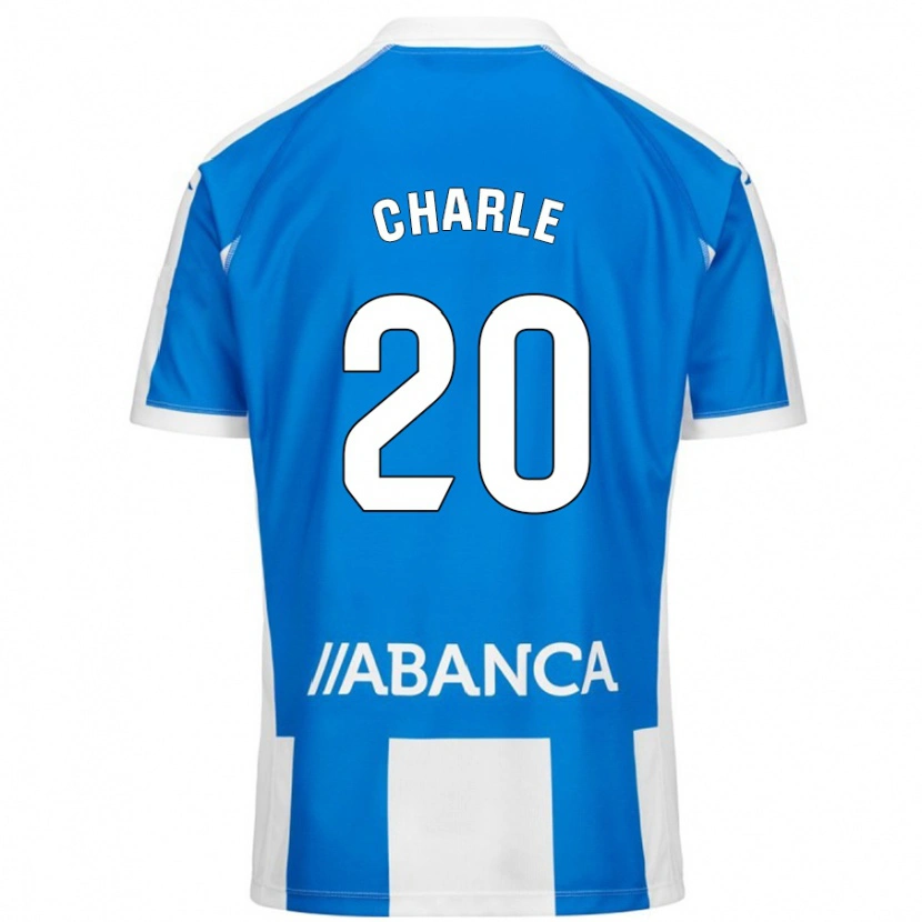 Danxen Mujer Camiseta Marta Charle #20 Azul Blanco 1ª Equipación 2024/25 La Camisa México