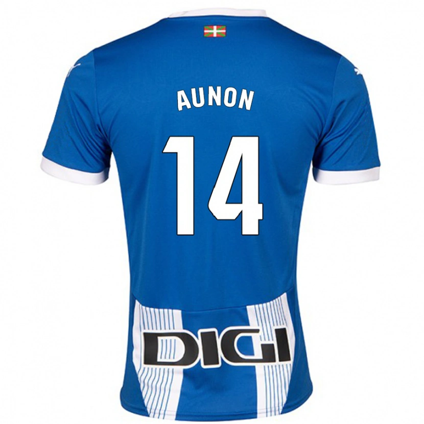 Danxen Mujer Camiseta Cristina Auñón #14 Azul 1ª Equipación 2024/25 La Camisa México