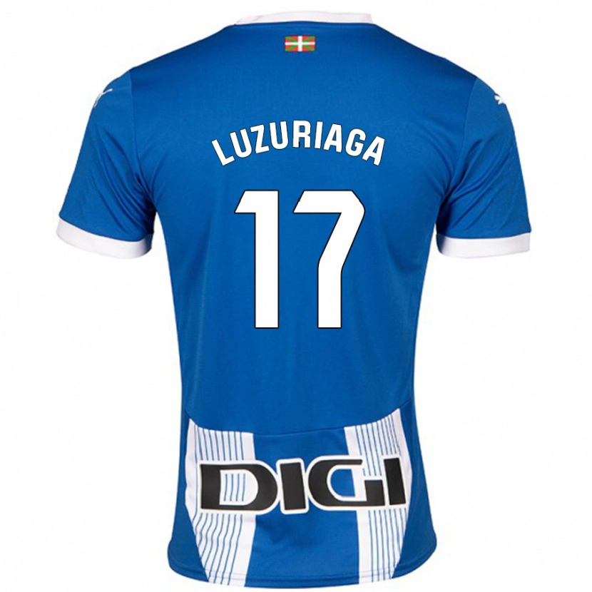 Danxen Mujer Camiseta Judith Luzuriaga #17 Azul 1ª Equipación 2024/25 La Camisa México
