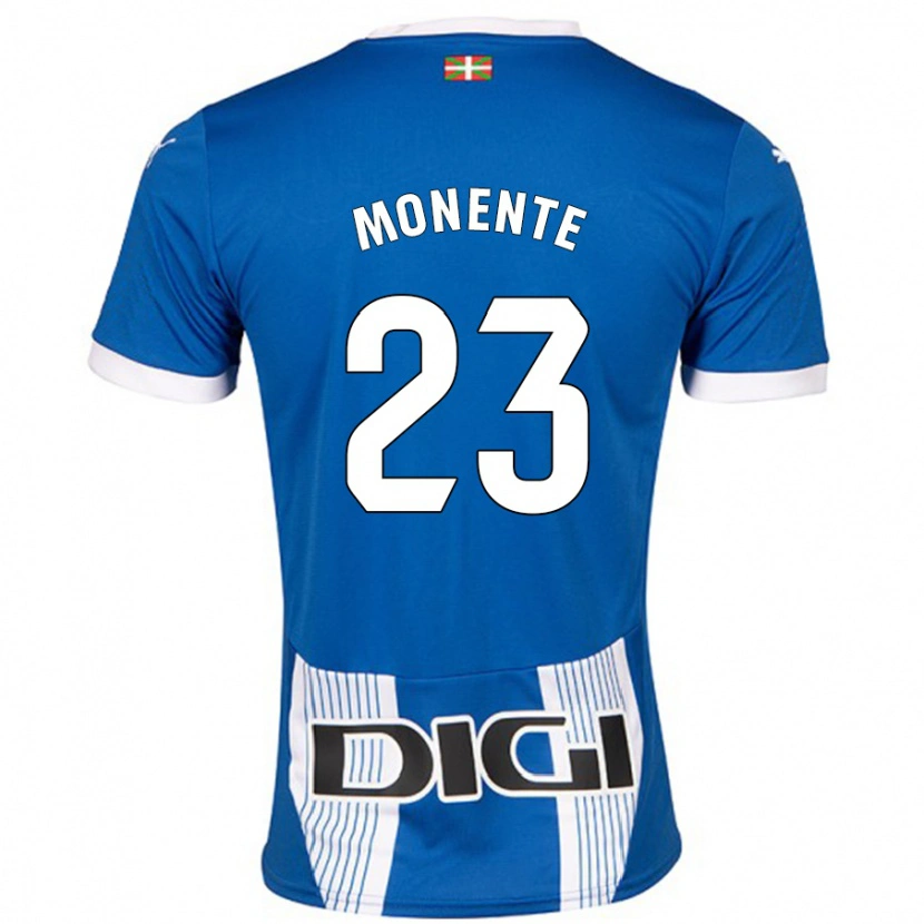 Danxen Mujer Camiseta Leyre Monente #23 Azul 1ª Equipación 2024/25 La Camisa México