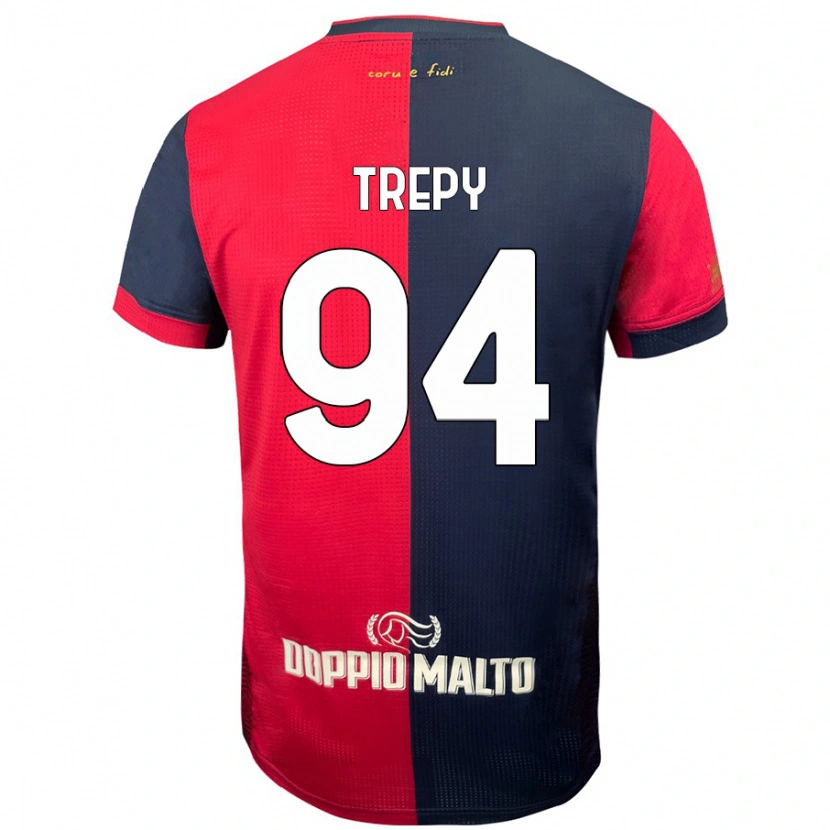 Danxen Mujer Camiseta Yael Trepy #94 Rojo Azul Más Oscuro 1ª Equipación 2024/25 La Camisa México
