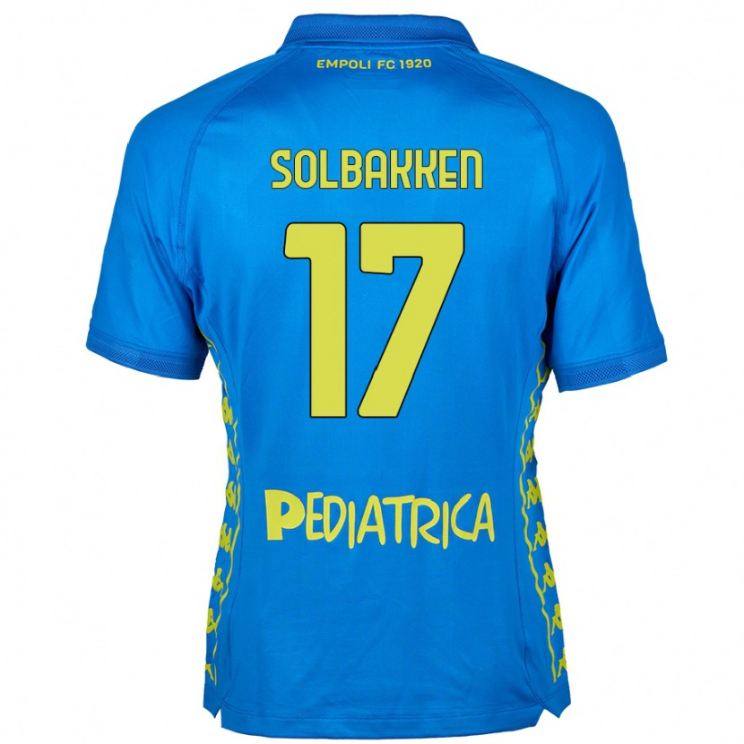 Danxen Mujer Camiseta Ola Solbakken #17 Azul 1ª Equipación 2024/25 La Camisa México