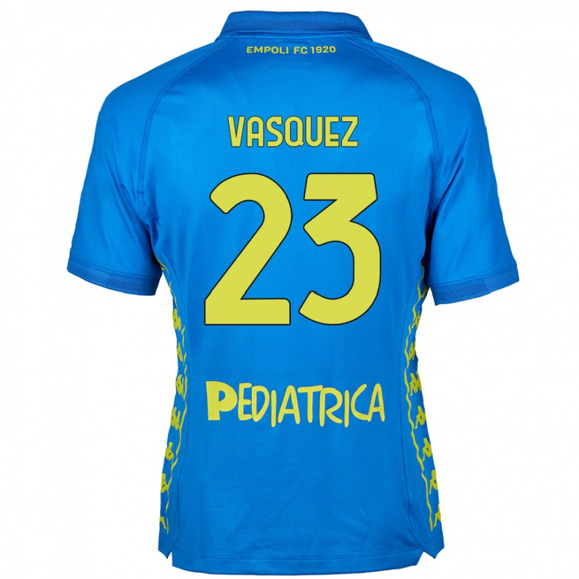 Danxen Mujer Camiseta Devis Vásquez #23 Azul 1ª Equipación 2024/25 La Camisa México