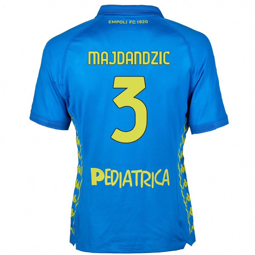 Danxen Mujer Camiseta Patrik Majdandzic #3 Azul 1ª Equipación 2024/25 La Camisa México