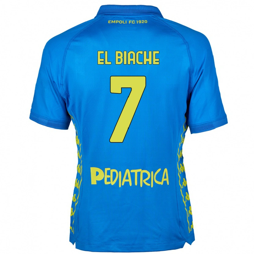 Danxen Mujer Camiseta Noah El Biache #7 Azul 1ª Equipación 2024/25 La Camisa México