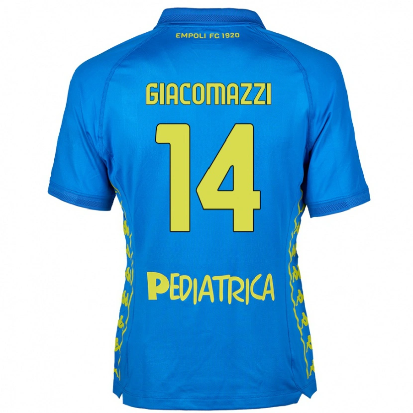 Danxen Mujer Camiseta Sebastián Giacomazzi #14 Azul 1ª Equipación 2024/25 La Camisa México