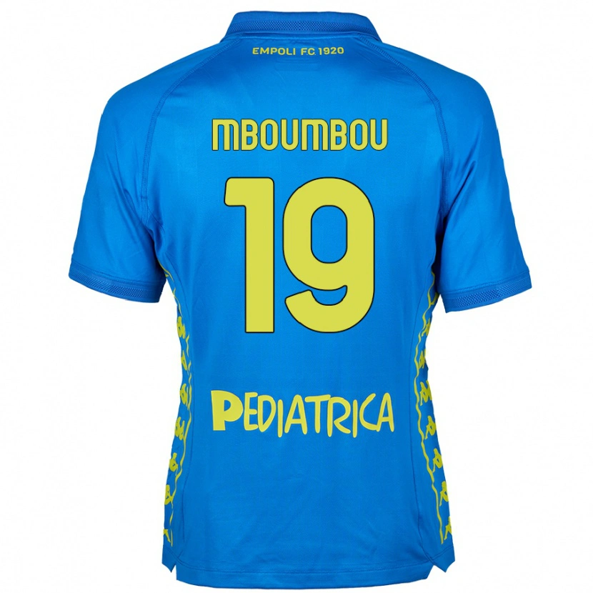 Danxen Mujer Camiseta Arnaud Mboumbou #19 Azul 1ª Equipación 2024/25 La Camisa México