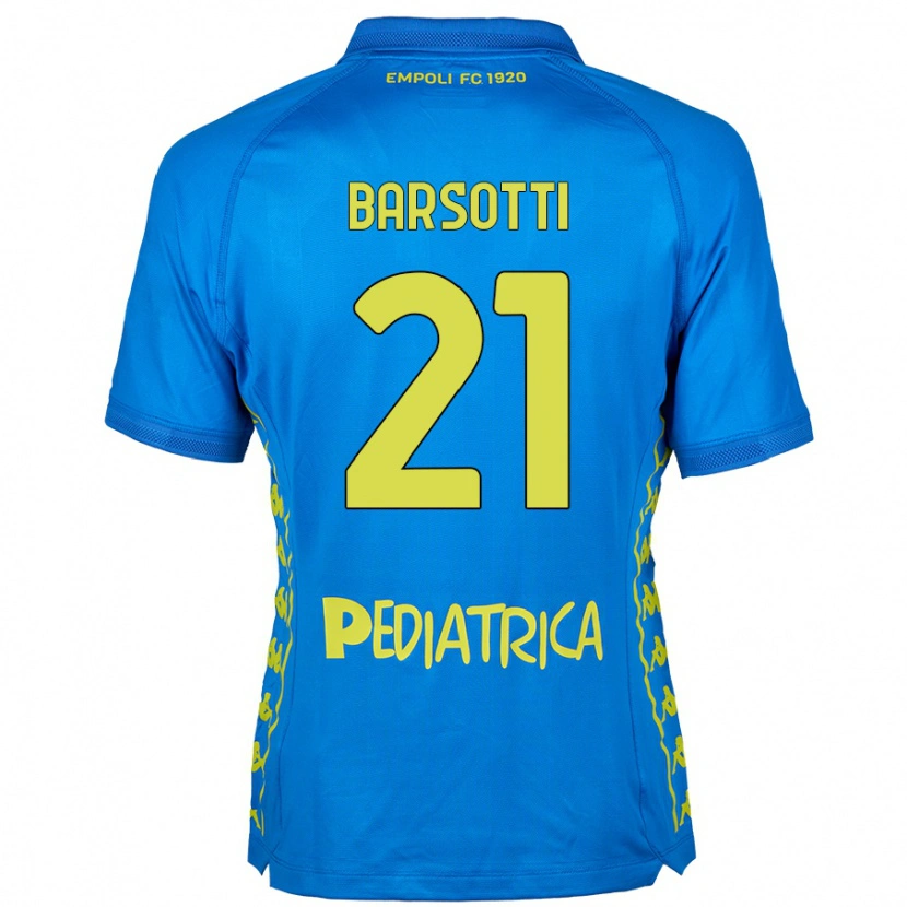 Danxen Mujer Camiseta Leonardo Barsotti #21 Azul 1ª Equipación 2024/25 La Camisa México