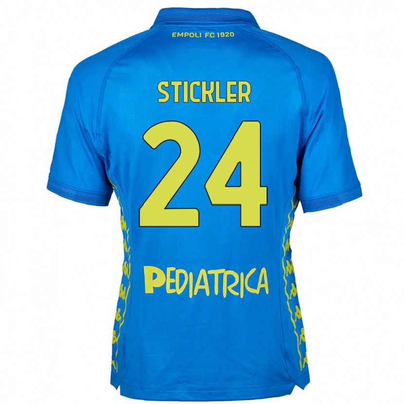 Danxen Mujer Camiseta Mateo Stickler #24 Azul 1ª Equipación 2024/25 La Camisa México