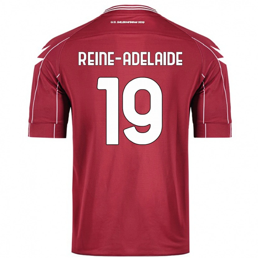 Danxen Mujer Camiseta Jeff Reine-Adélaïde #19 Borgoña 1ª Equipación 2024/25 La Camisa México