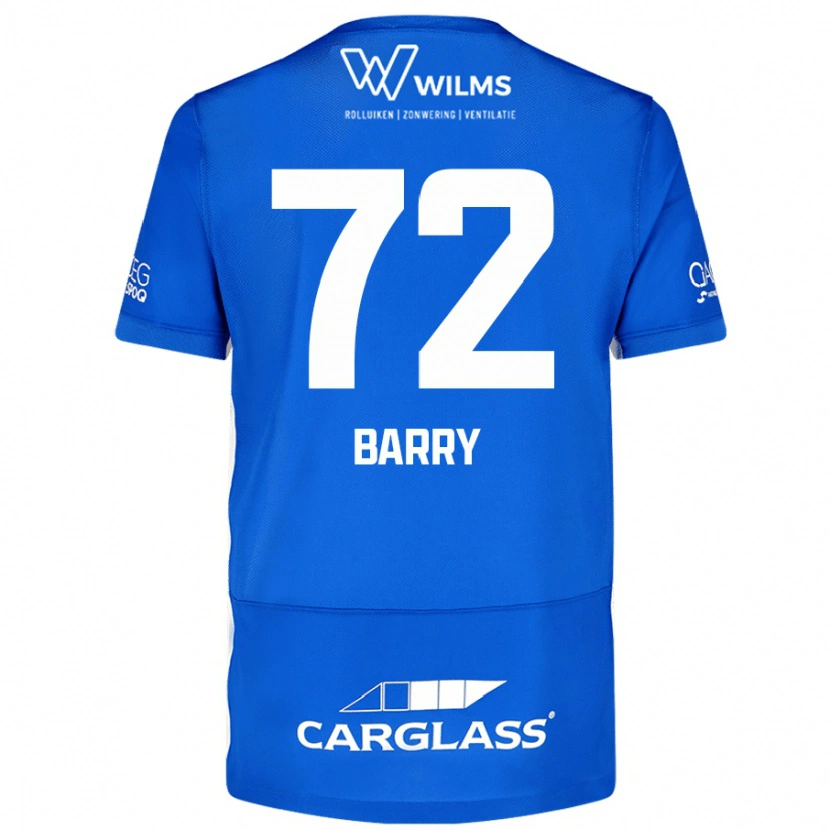 Danxen Mujer Camiseta Alpha Barry #72 Azul 1ª Equipación 2024/25 La Camisa México