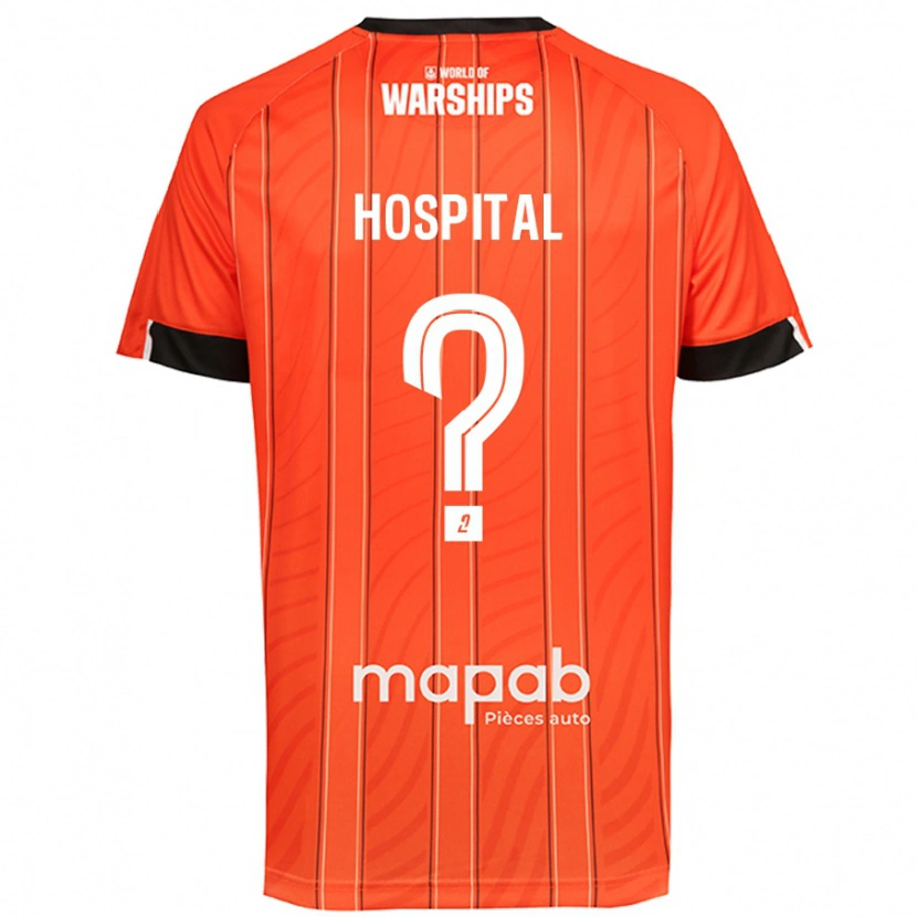 Danxen Mujer Camiseta Alex Hospital #0 Naranja 1ª Equipación 2024/25 La Camisa México