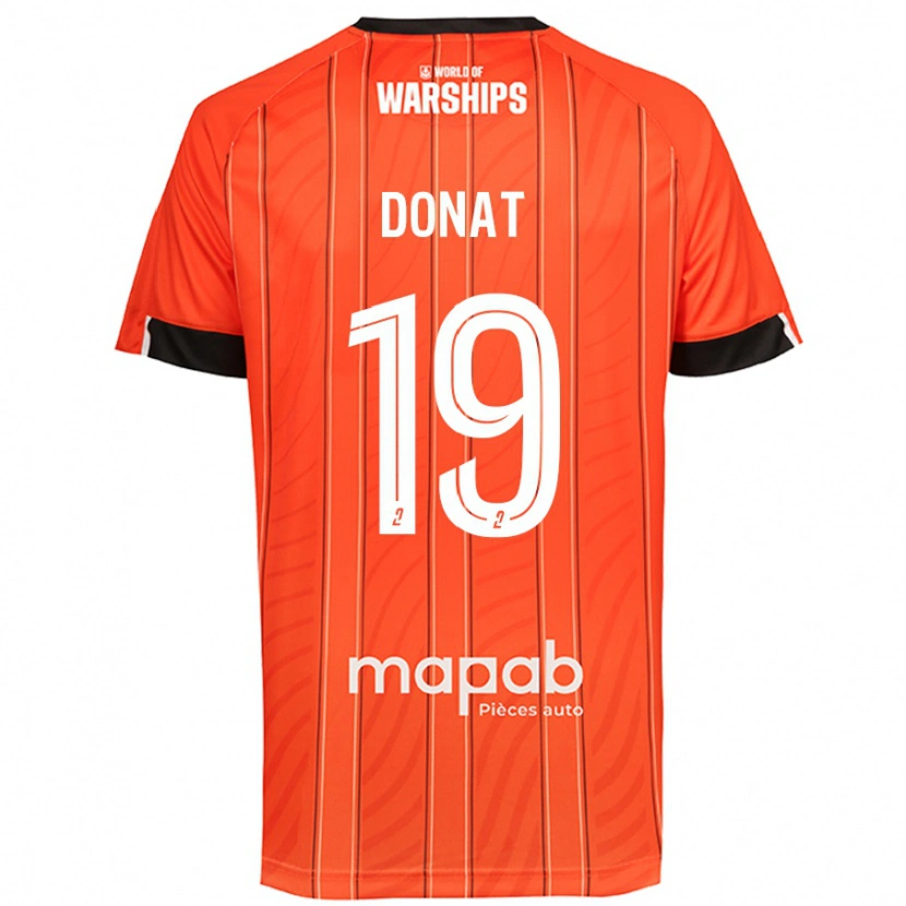 Danxen Mujer Camiseta Noa Donat #19 Naranja 1ª Equipación 2024/25 La Camisa México