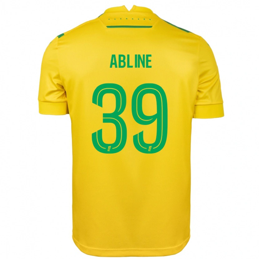 Danxen Mujer Camiseta Matthis Abline #39 Amarillo Verde 1ª Equipación 2024/25 La Camisa México
