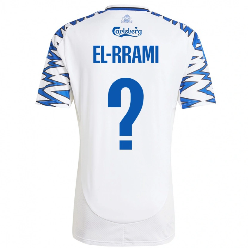 Danxen Mujer Camiseta Jamil El-Rrami #0 Blanco Azul Cielo 1ª Equipación 2024/25 La Camisa México