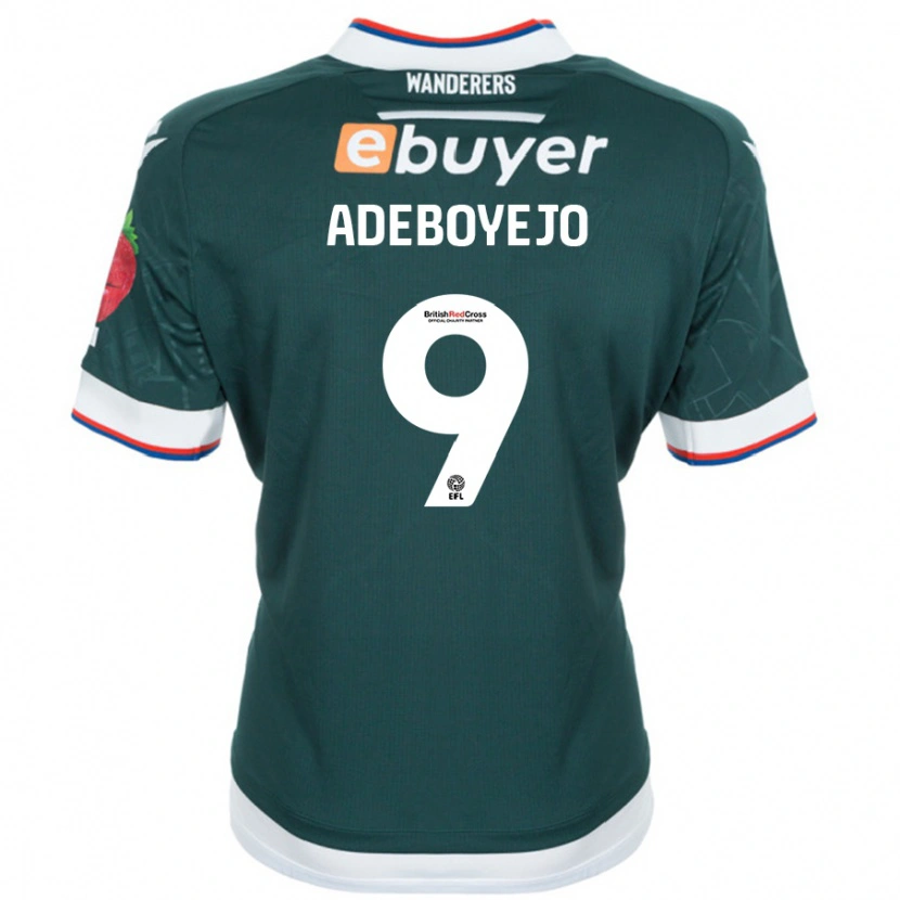 Danxen Mujer Camiseta Victor Adeboyejo #9 Verde Oscuro 2ª Equipación 2024/25 La Camisa México