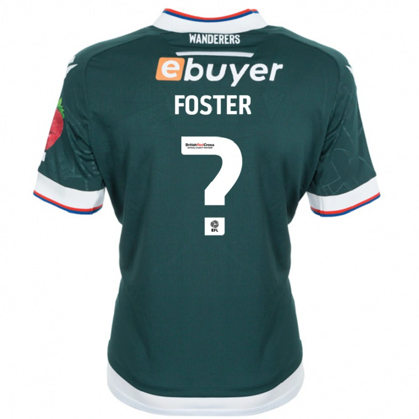 Danxen Mujer Camiseta Grace Foster #0 Verde Oscuro 2ª Equipación 2024/25 La Camisa México