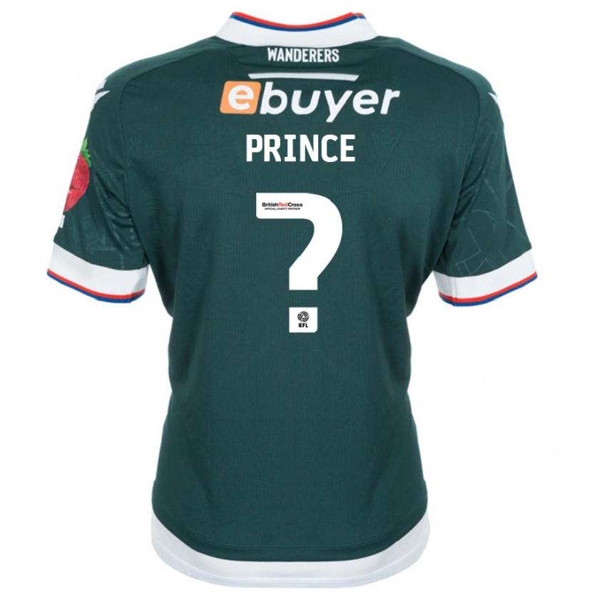 Danxen Mujer Camiseta Isobel Prince #0 Verde Oscuro 2ª Equipación 2024/25 La Camisa México