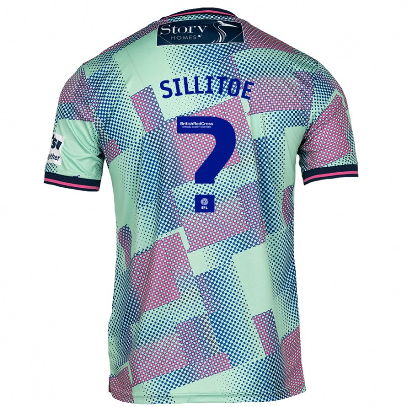 Danxen Mujer Camiseta Casey Sillitoe #0 Verde 2ª Equipación 2024/25 La Camisa México