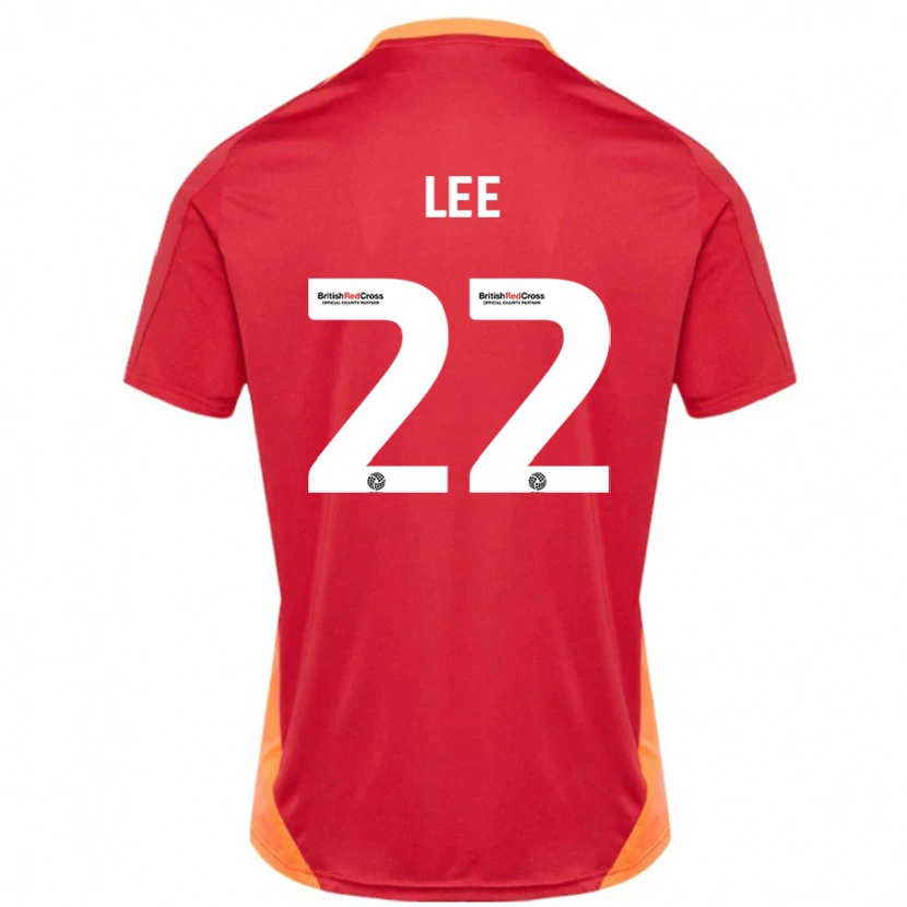 Danxen Mujer Camiseta Harry Lee #22 Azul Blanquecino 2ª Equipación 2024/25 La Camisa México