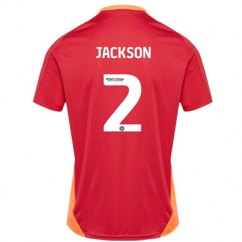 Danxen Mujer Camiseta Bow Jackson #2 Azul Blanquecino 2ª Equipación 2024/25 La Camisa México