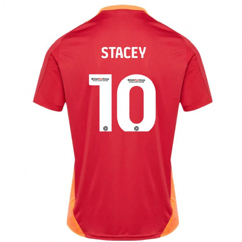 Danxen Mujer Camiseta Sarah Stacey #10 Azul Blanquecino 2ª Equipación 2024/25 La Camisa México