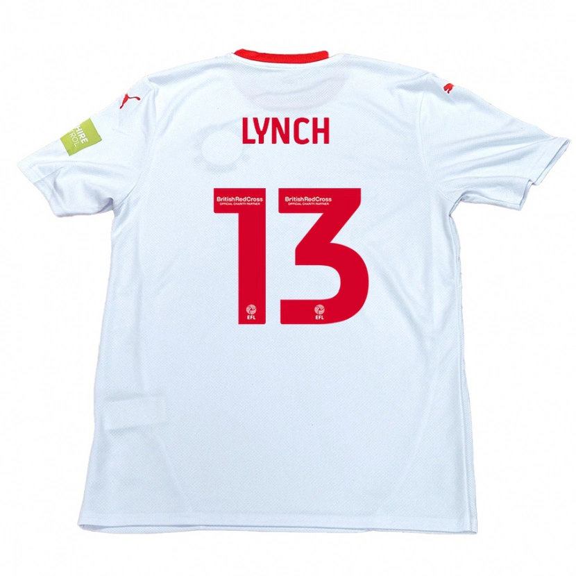 Danxen Mujer Camiseta Jay Lynch #13 Blanco 2ª Equipación 2024/25 La Camisa México