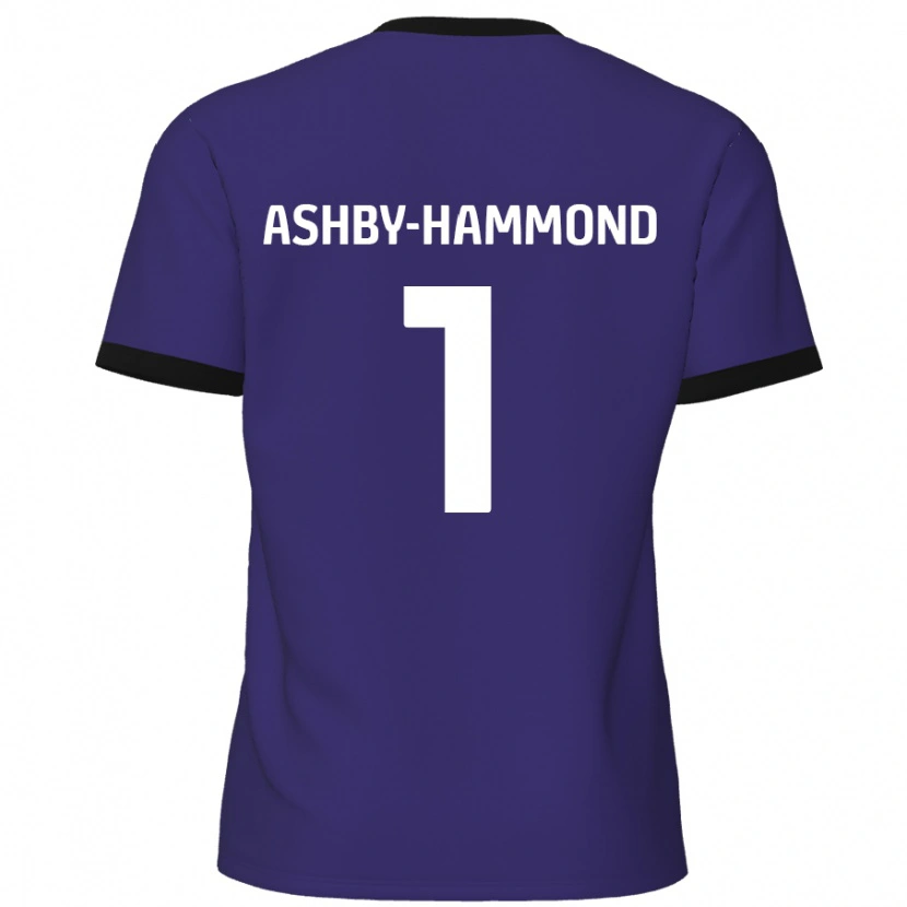 Danxen Mujer Camiseta Taye Ashby-Hammond #1 Púrpura 2ª Equipación 2024/25 La Camisa México