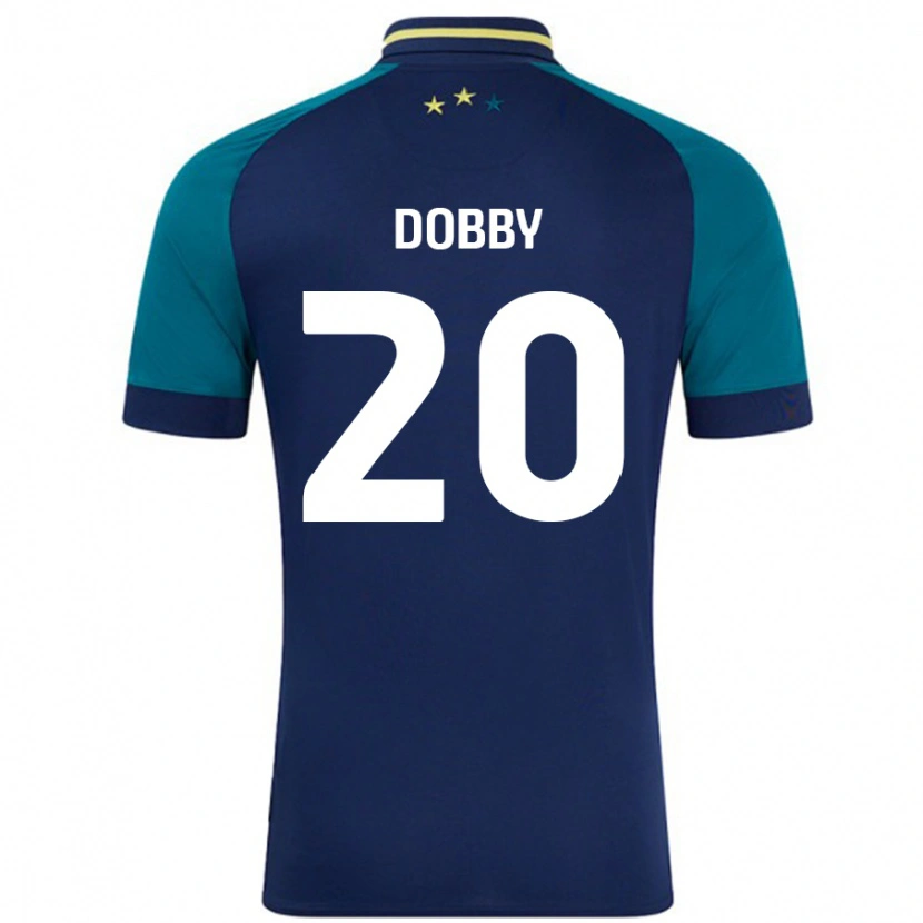 Danxen Mujer Camiseta Sarah Dobby #20 Azul Marino Verde Oscuro 2ª Equipación 2024/25 La Camisa México