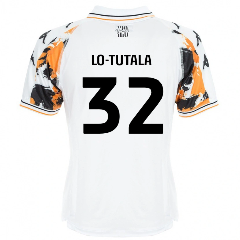 Danxen Mujer Camiseta Thimothée Lo-Tutala #32 Blanco 2ª Equipación 2024/25 La Camisa México