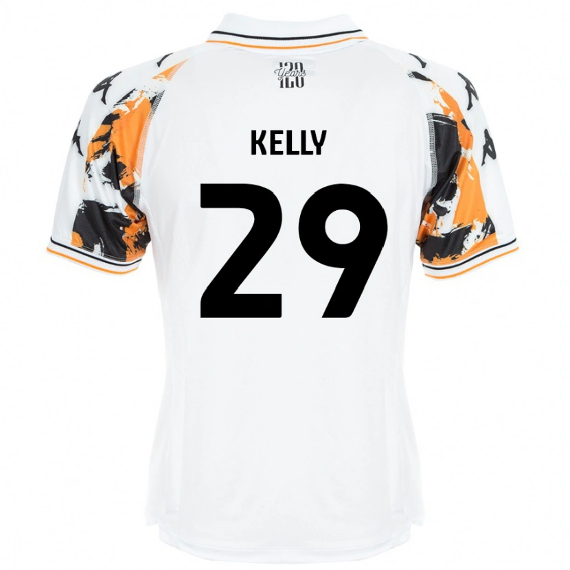Danxen Mujer Camiseta Ace Kelly #29 Blanco 2ª Equipación 2024/25 La Camisa México