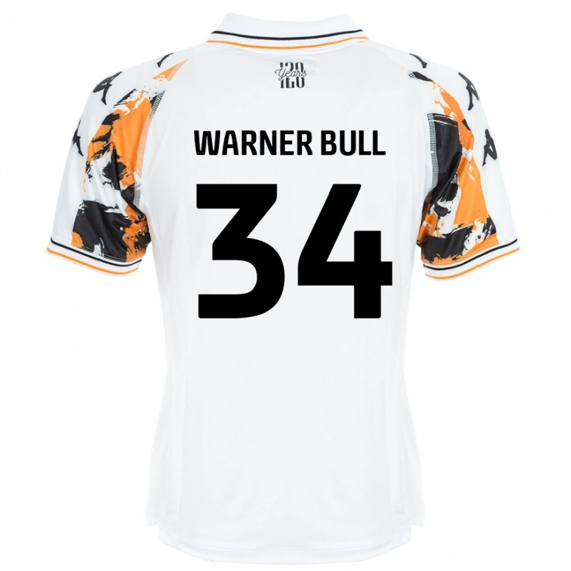 Danxen Mujer Camiseta Lucy Warner-Bull #34 Blanco 2ª Equipación 2024/25 La Camisa México