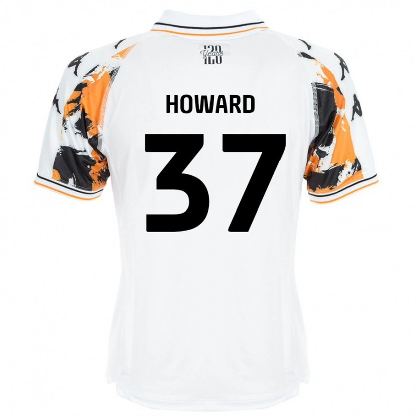 Danxen Mujer Camiseta Scarlet Howard #37 Blanco 2ª Equipación 2024/25 La Camisa México