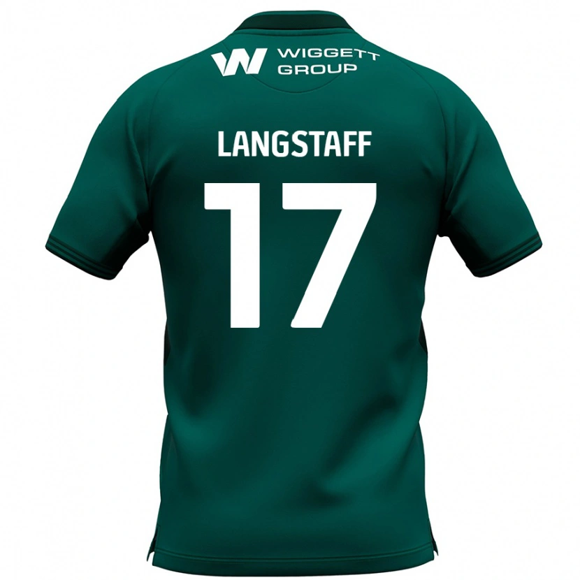 Danxen Mujer Camiseta Macaulay Langstaff #17 Verde 2ª Equipación 2024/25 La Camisa México