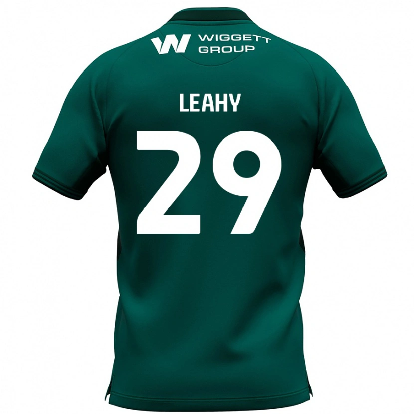 Danxen Mujer Camiseta Tom Leahy #29 Verde 2ª Equipación 2024/25 La Camisa México