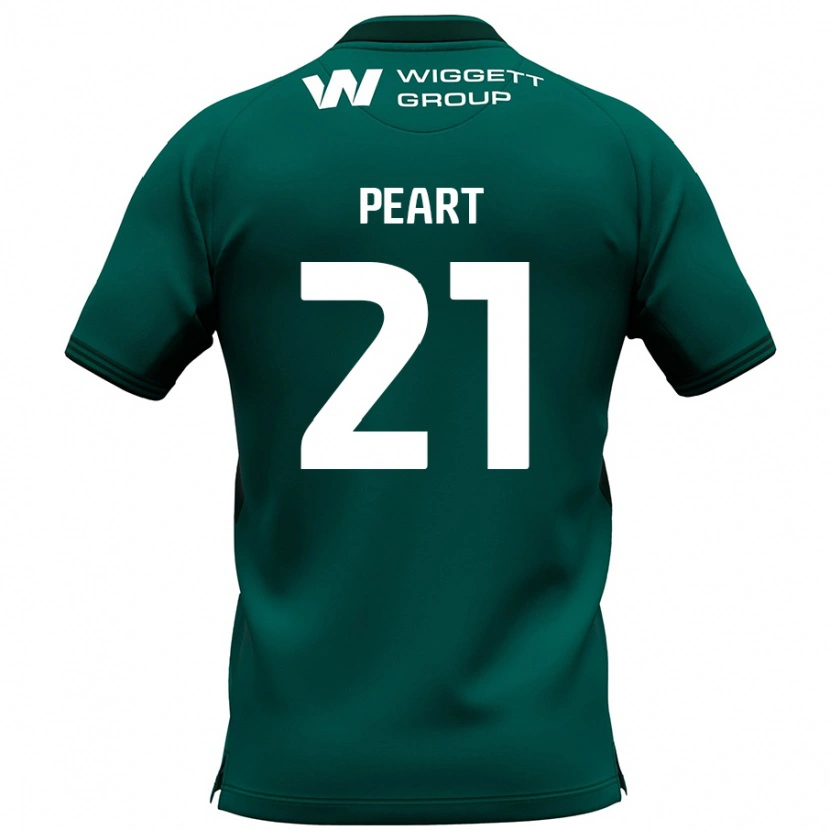 Danxen Mujer Camiseta Kalani Peart #21 Verde 2ª Equipación 2024/25 La Camisa México