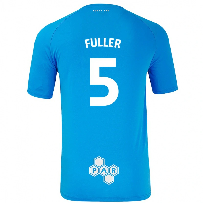 Danxen Mujer Camiseta Olivia Fuller #5 Azul Cielo 2ª Equipación 2024/25 La Camisa México