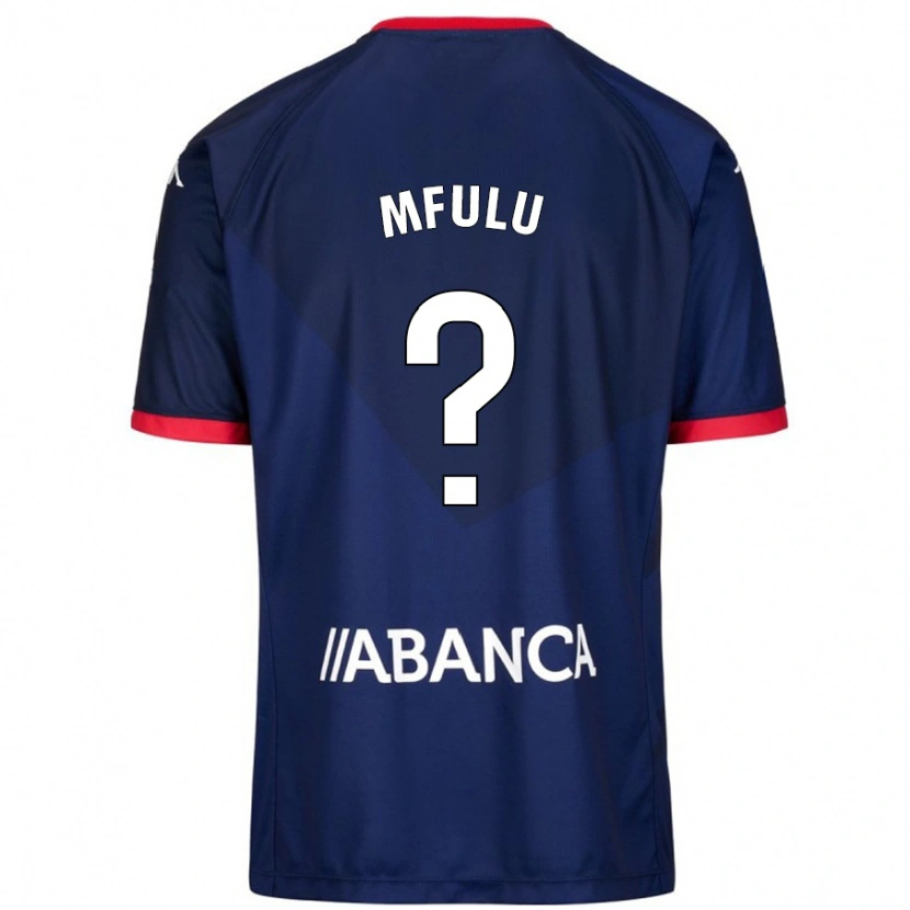 Danxen Mujer Camiseta Nuke Mfulu #12 Azul Marino 2ª Equipación 2024/25 La Camisa México