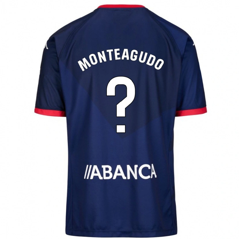 Danxen Mujer Camiseta Paula Monteagudo #28 Azul Marino 2ª Equipación 2024/25 La Camisa México