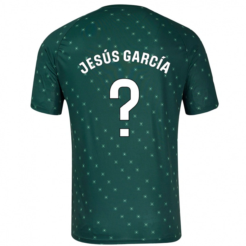 Danxen Mujer Camiseta Jesús García #0 Verde Oscuro 2ª Equipación 2024/25 La Camisa México
