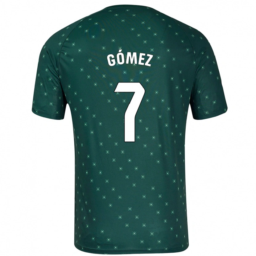 Danxen Mujer Camiseta Valen Gómez #7 Verde Oscuro 2ª Equipación 2024/25 La Camisa México