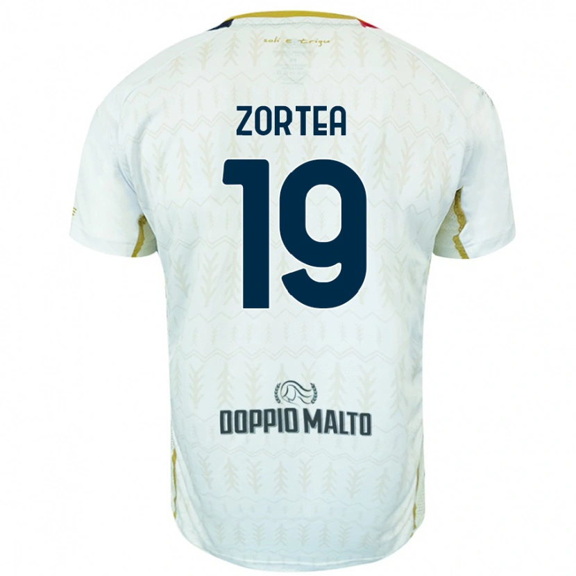 Danxen Mujer Camiseta Nadir Zortea #19 Blanco 2ª Equipación 2024/25 La Camisa México