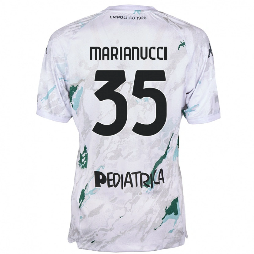 Danxen Mujer Camiseta Luca Marianucci #35 Gris 2ª Equipación 2024/25 La Camisa México