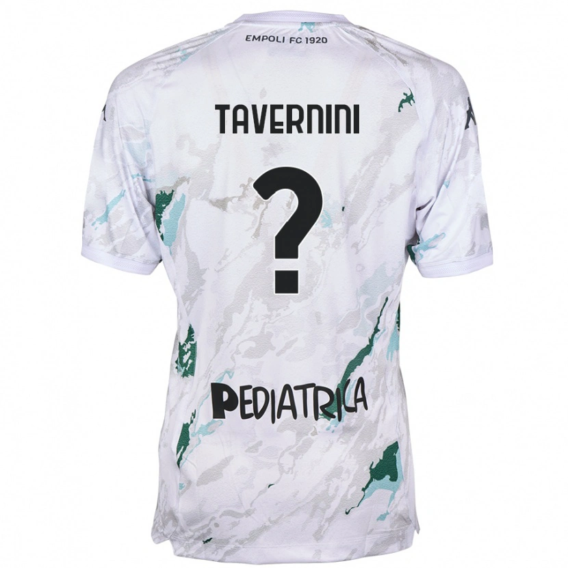 Danxen Mujer Camiseta Lorenzo Tavernini #0 Gris 2ª Equipación 2024/25 La Camisa México