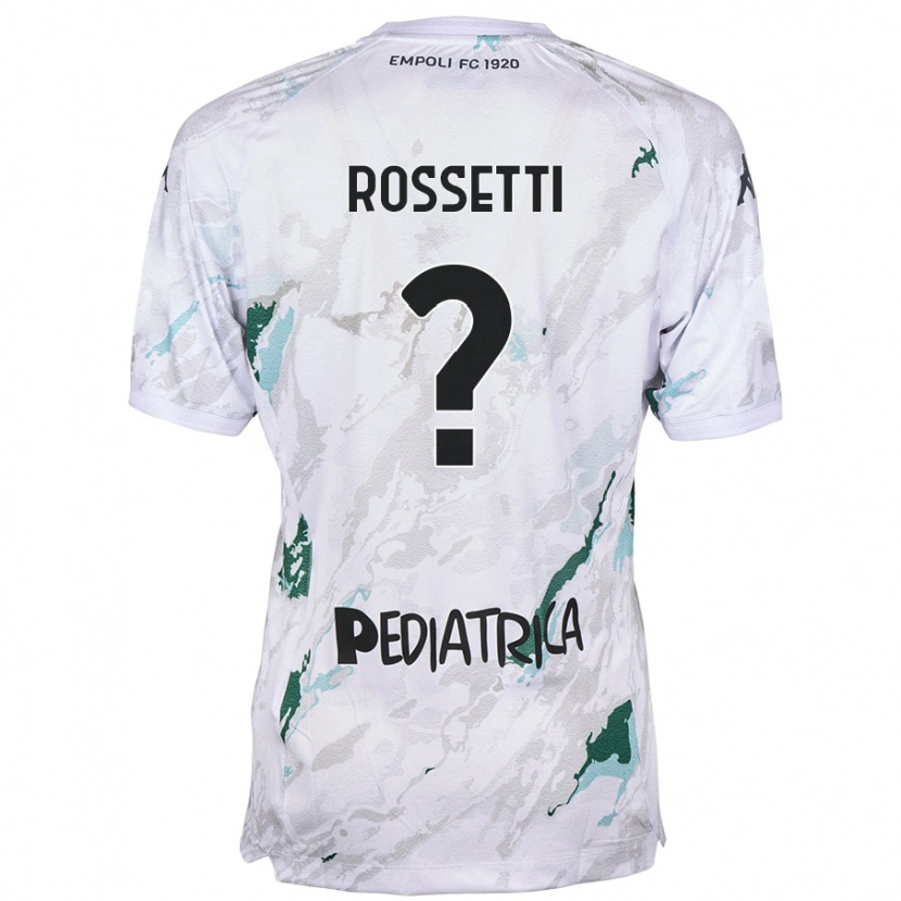 Danxen Mujer Camiseta Maurizio Rossetti #0 Gris 2ª Equipación 2024/25 La Camisa México
