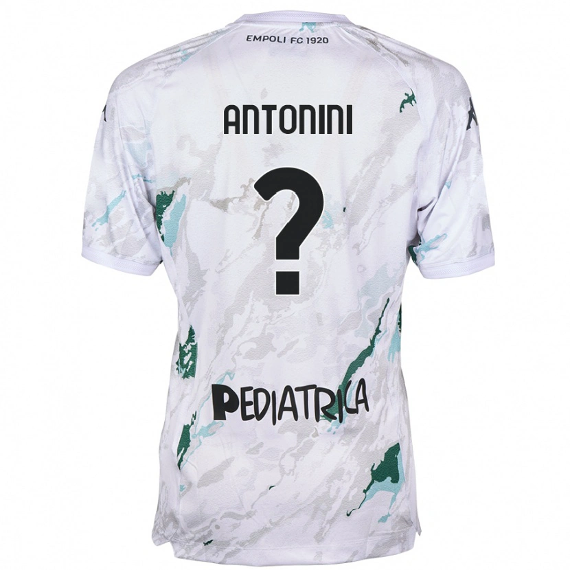 Danxen Mujer Camiseta Diego Antonini #0 Gris 2ª Equipación 2024/25 La Camisa México